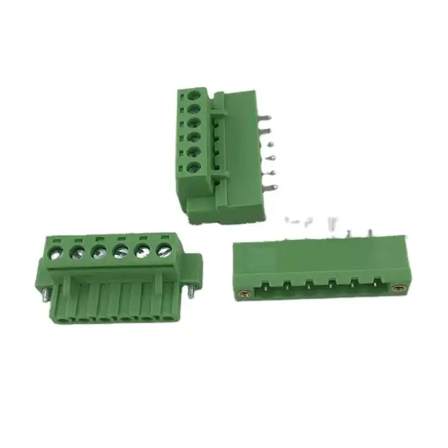 Lug Lock Welding Free Butt Plug and Pull Terminal Head Male/Female Set 2edgkpm Terminal Block Screwless Terminal Block